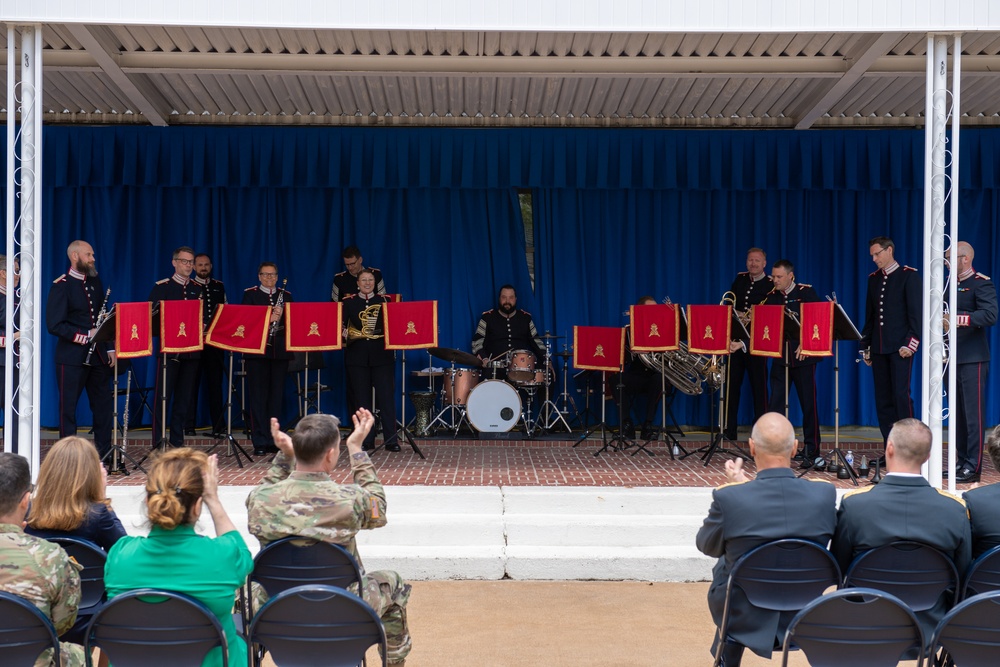 Swedish Military Band plays at Pentagon