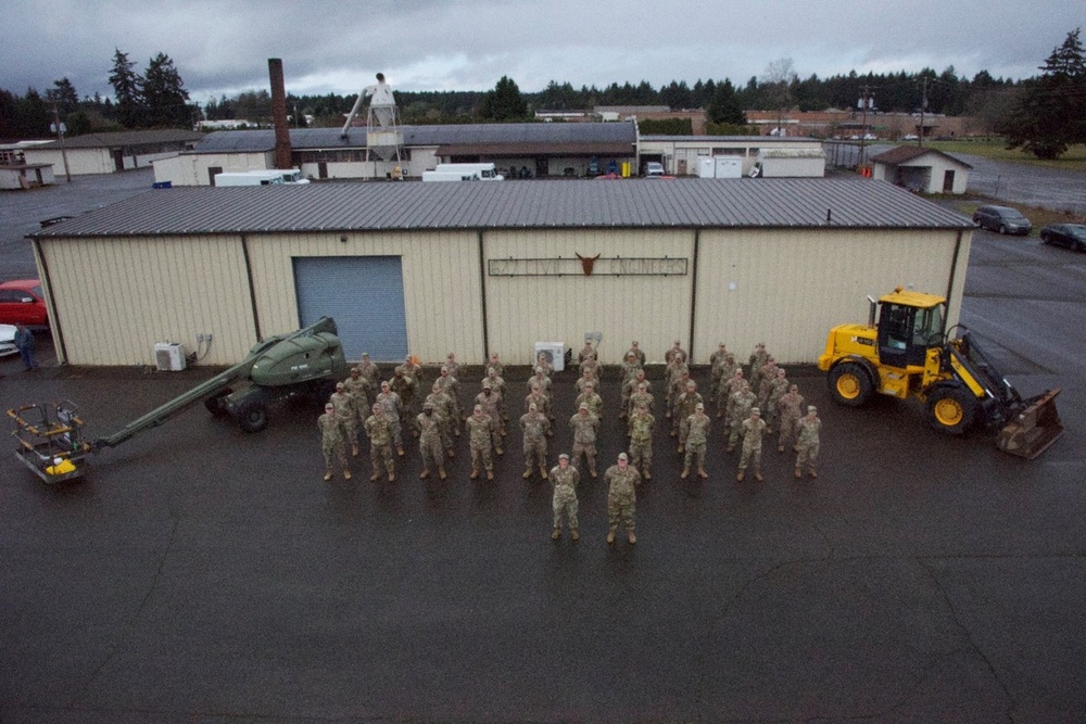 Team McChord’s 627th CES receives Major General Clifton D. Wright Award