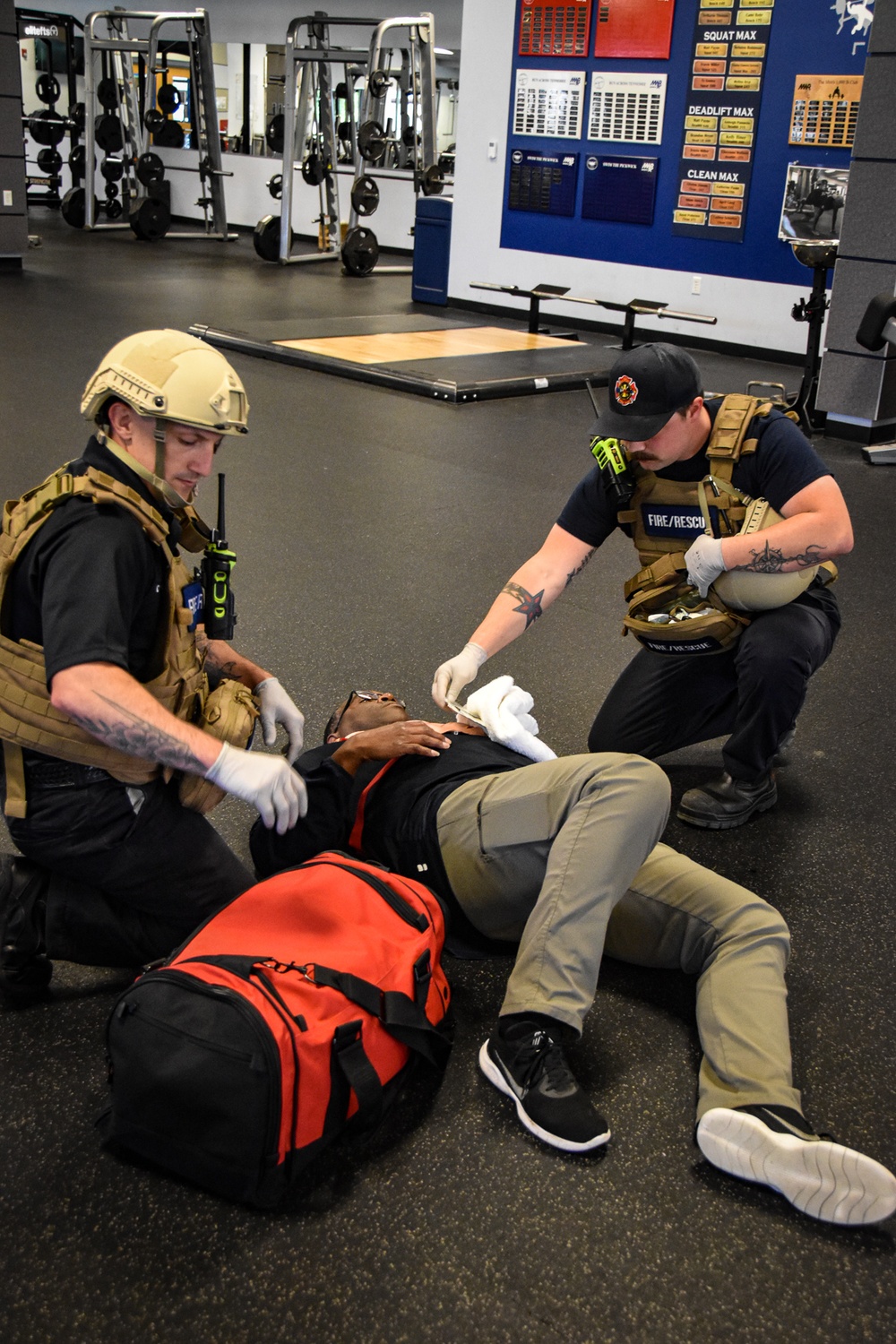 Naval Support Activity Mid-South Conducts Active Shooter Exercise