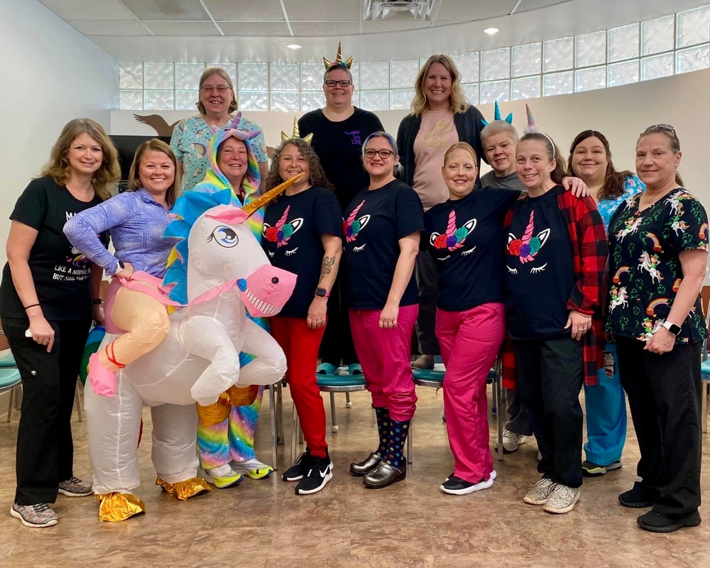 Blanchfield pediatric clinic observes &quot;Unicorns for Natty&quot; Day