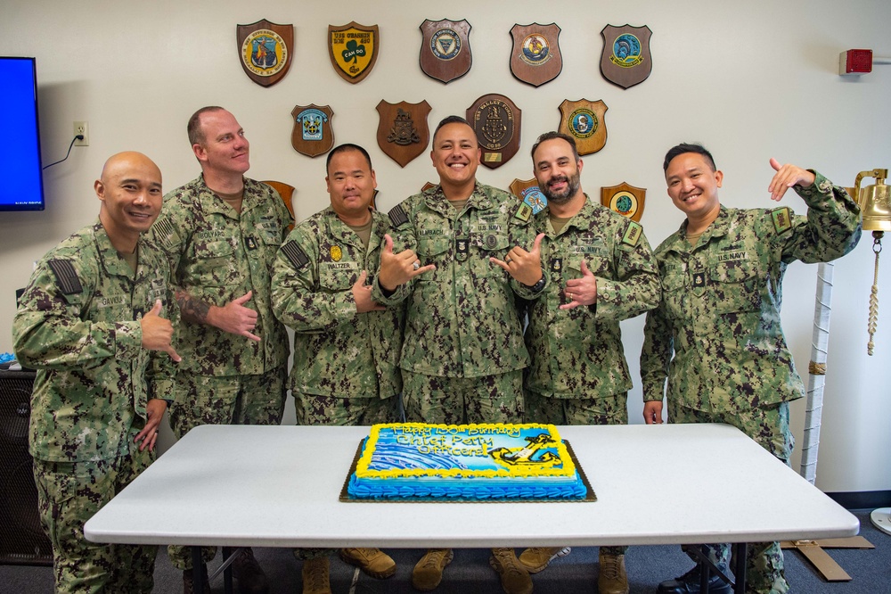 Pacific Missile Range Facility (PMRF) Celebrates Chief's Birthday