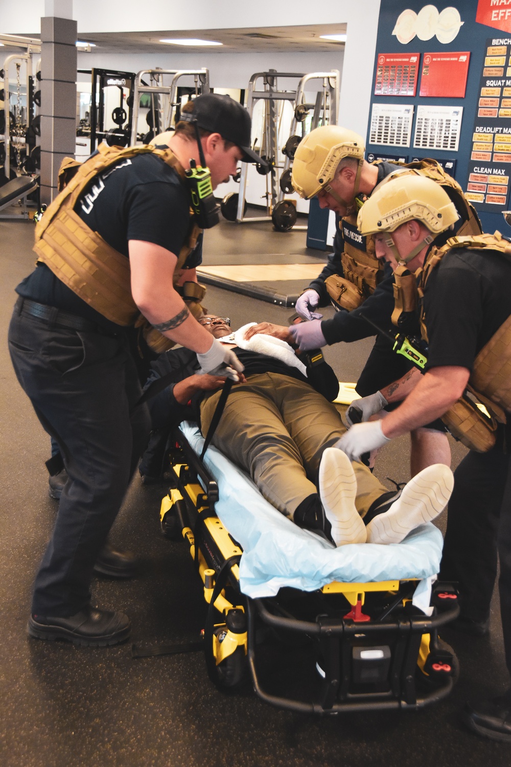 Naval Support Activity Mid-South Conducts Active Shooter Exercise