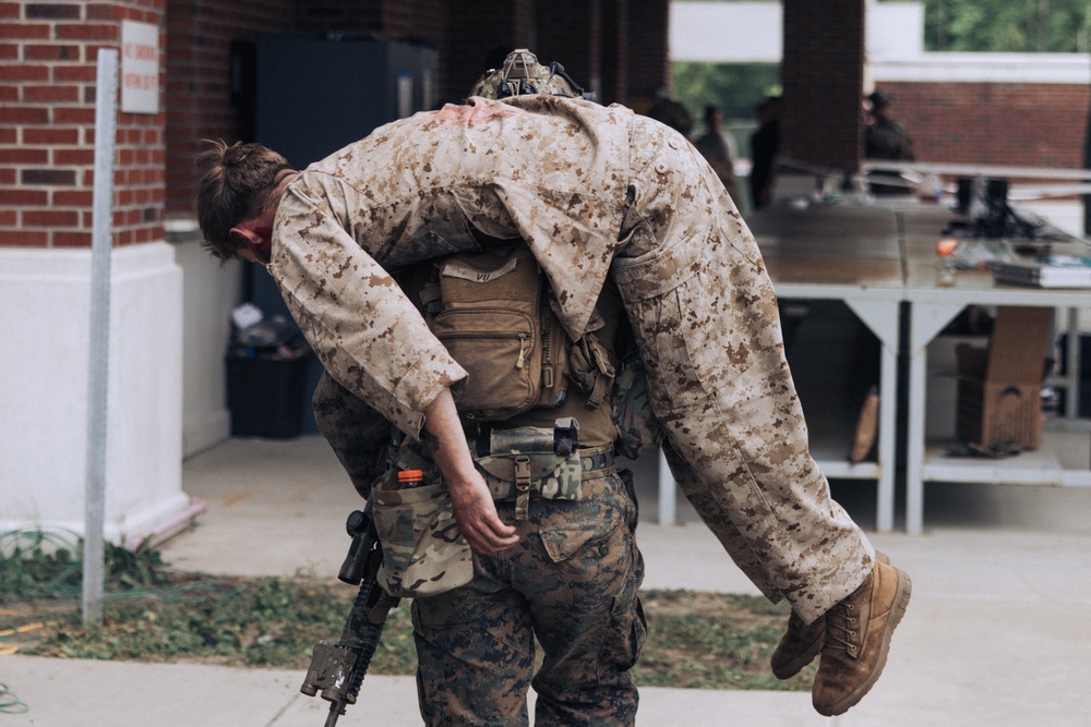 26th MEU NEO: Mass Casualty Training