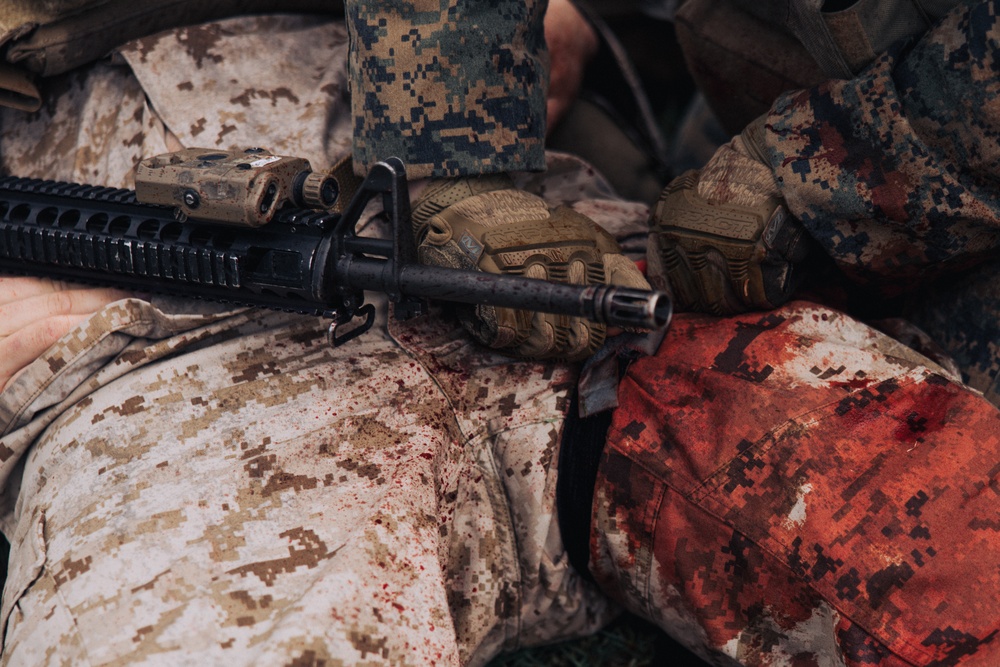 26th MEU NEO: Mass Casualty Training
