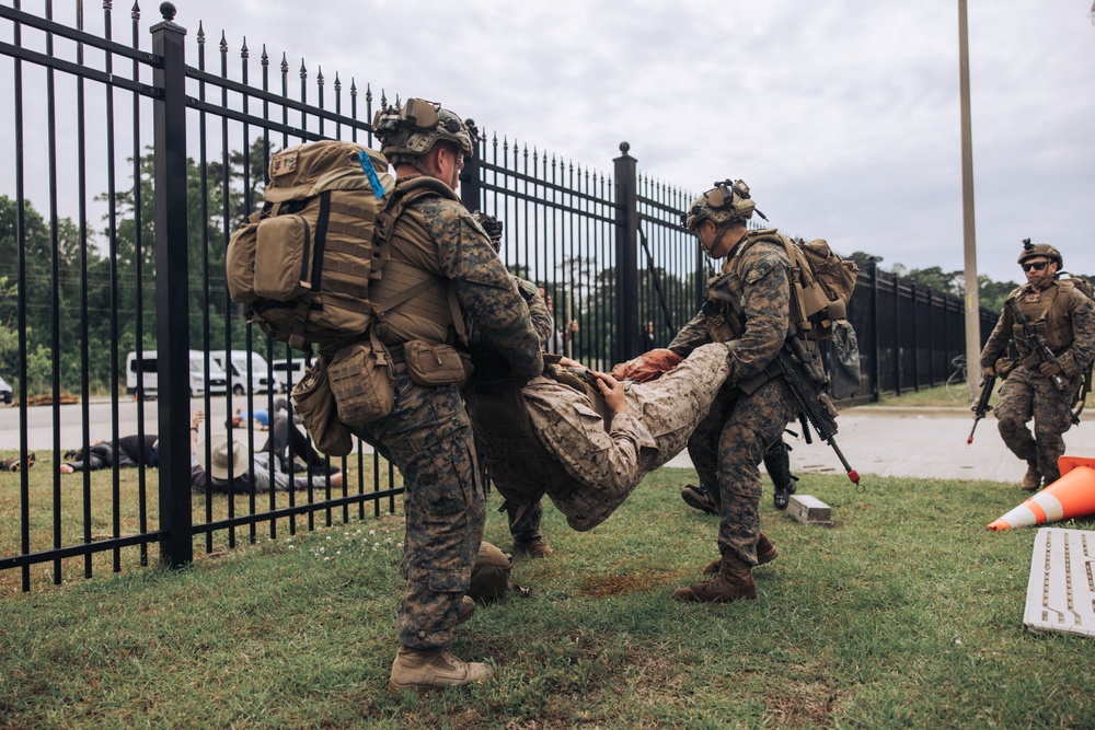 26th MEU NEO: Mass Casualty Training