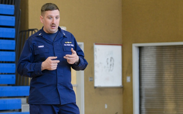 Coast Guard 17th District, Kids Don't Float team visits Savoonga