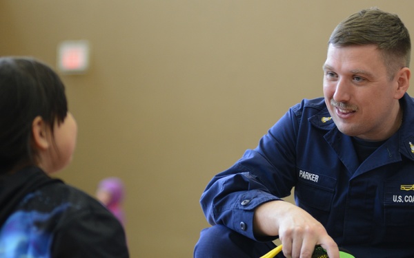 Coast Guard 17th District, Kids Don't Float team visits Savoonga
