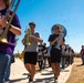 Luke CDC hosts Purple Up parade