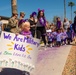 Luke CDC hosts Purple Up parade