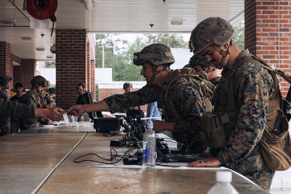 26th MEU NEO: Evacuation Control Center