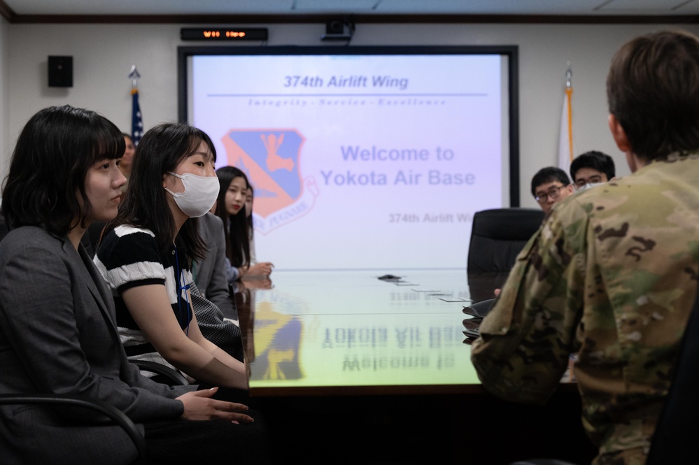 Ambassador’s Youth Council Program tour Yokota