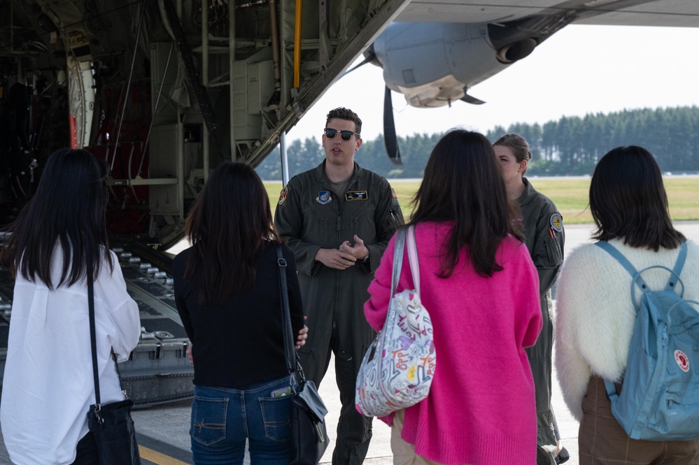 Ambassador’s Youth Council Program tour Yokota