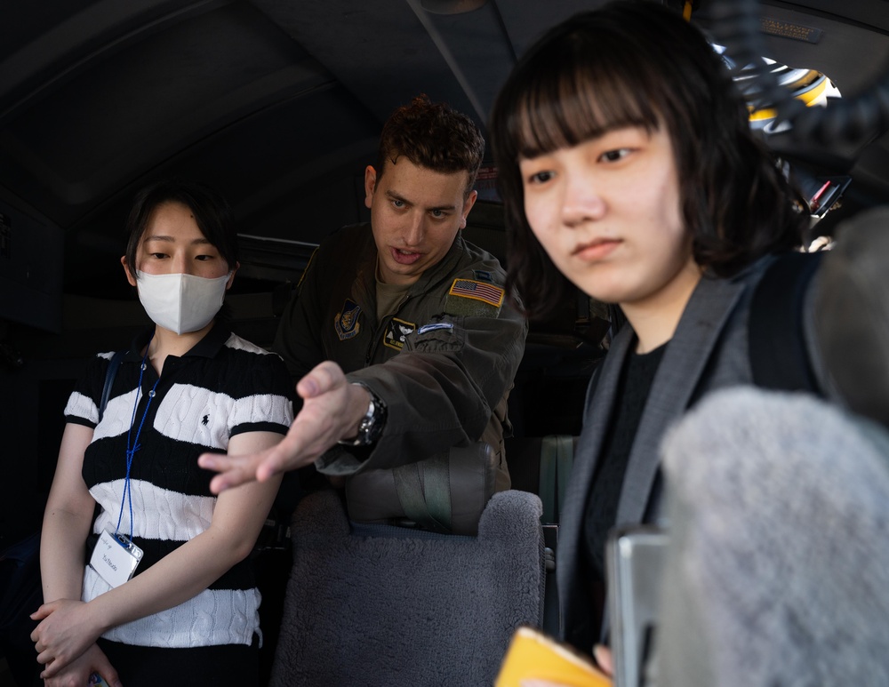 Ambassador’s Youth Council Program tour Yokota