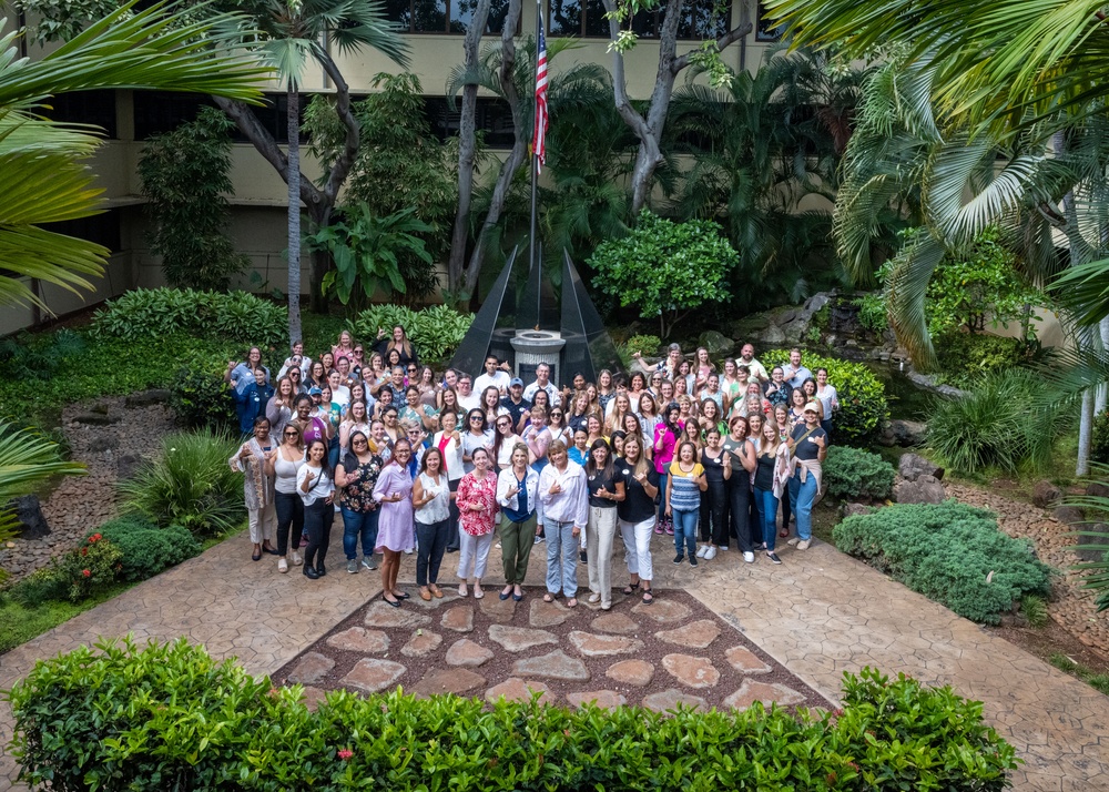 Pacific Air Forces hosts Military Spouse Appreciation Day tour