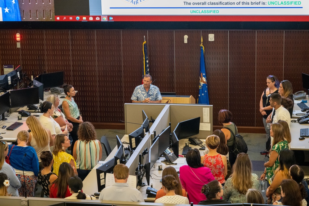 Pacific Air Forces hosts Military Spouse Appreciation Day tour