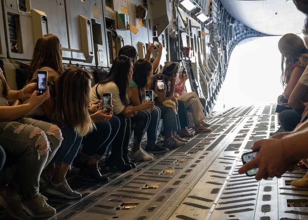Pacific Air Forces hosts Military Spouse Appreciation Day tour