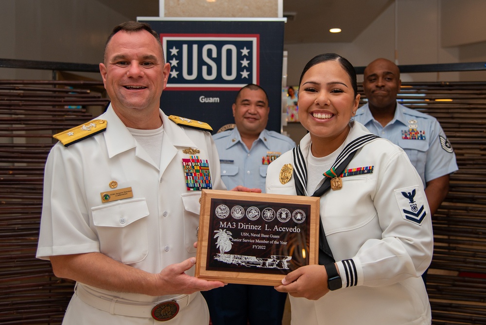 Joint Region Marianas Recognizes Service Members of the Year