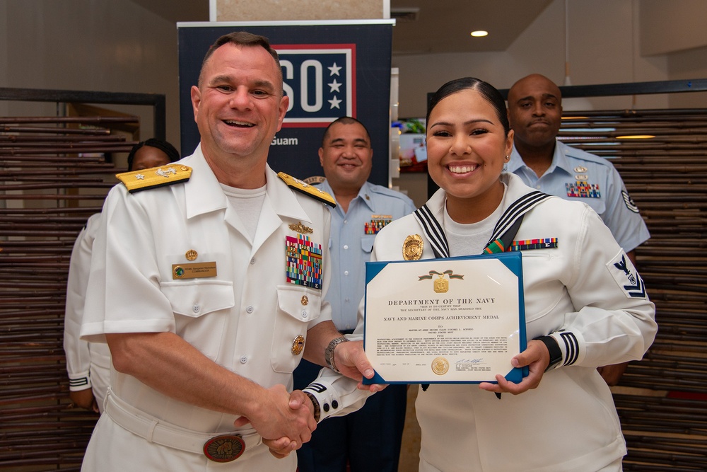 Joint Region Marianas Recognizes Service Members of the Year