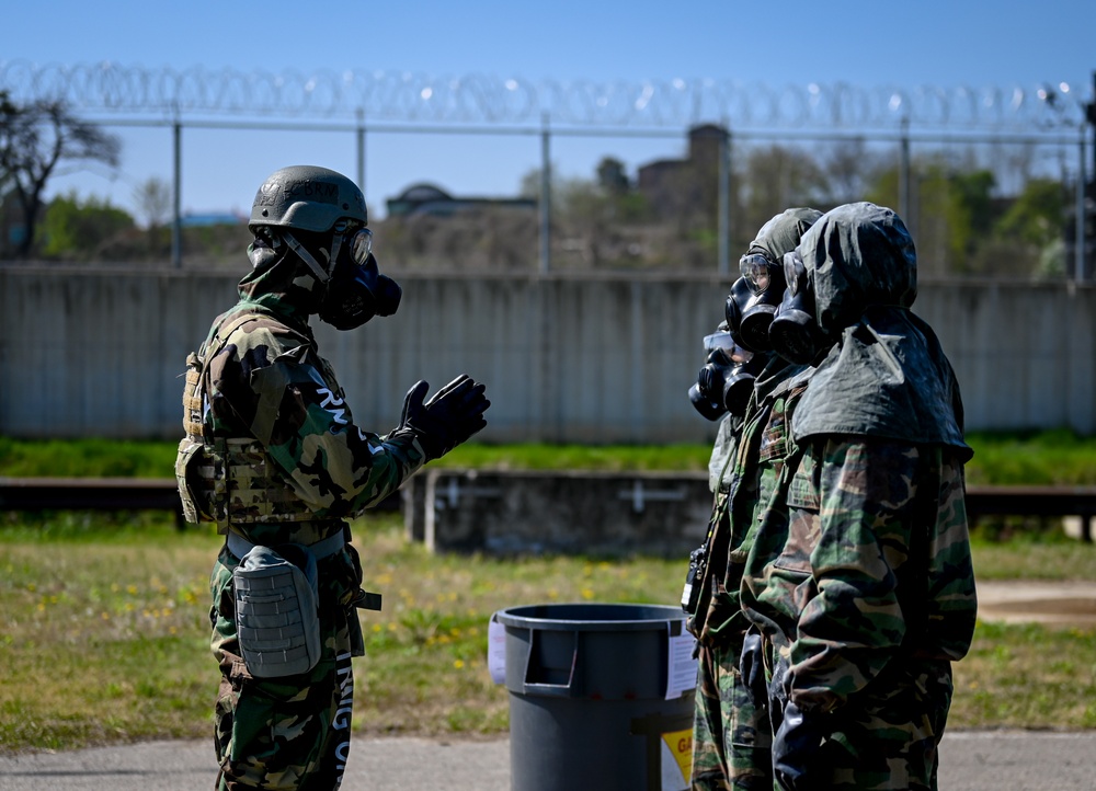 Osan and ROK joint readiness CBRN training