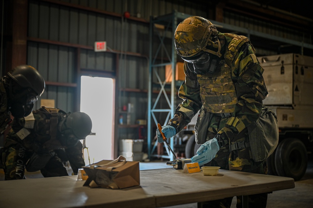 Osan and ROK joint readiness CBRN training