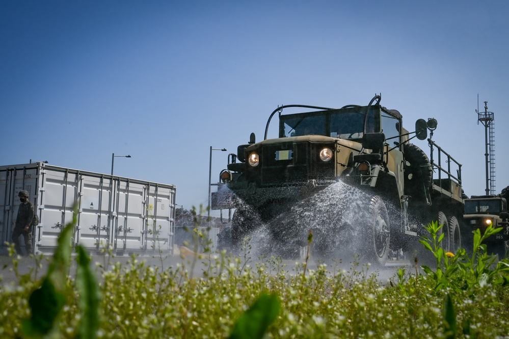 Osan and ROK joint readiness CBRN training