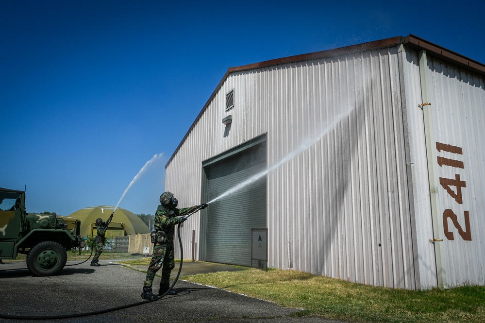 Osan and ROK joint readiness CBRN training