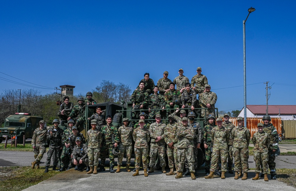 Osan and ROK joint readiness CBRN training