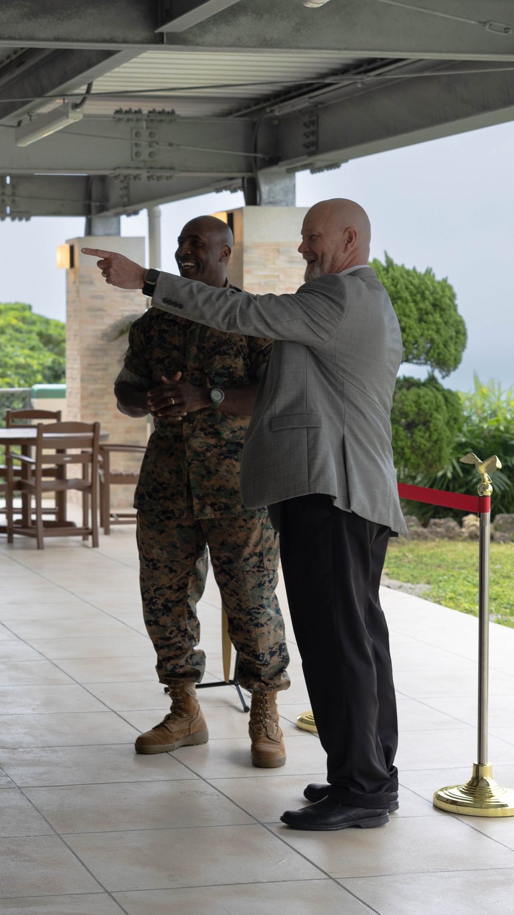 Tengan Castle patio opens for service members and their families