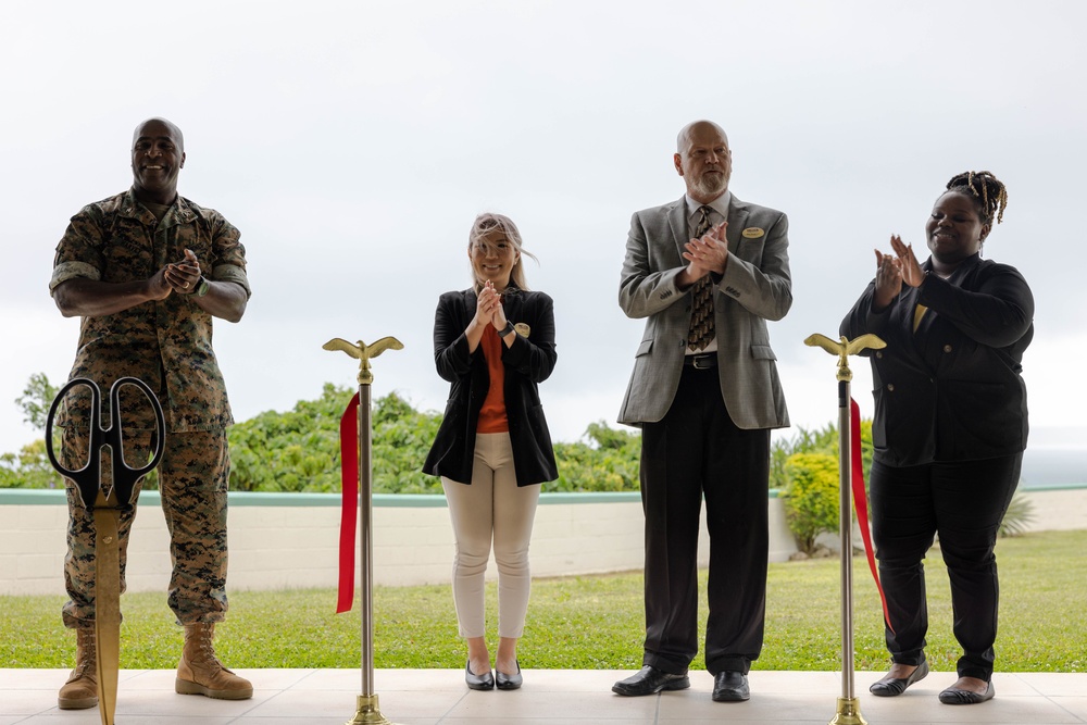 Tengan Castle patio opens for service members and their families