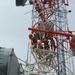 Maintenance Support Team works on signal towers