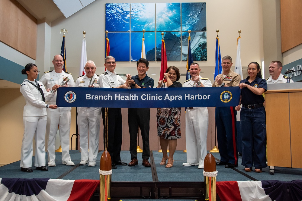 Branch Health Clinic Apra Harbor Ribbon Cutting