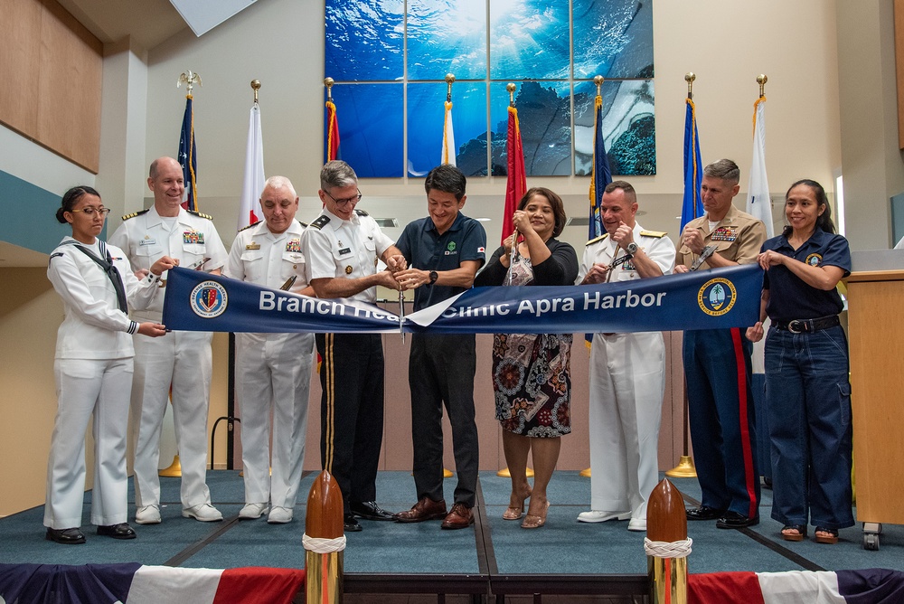 Branch Health Clinic Apra Harbor Ribbon Cutting