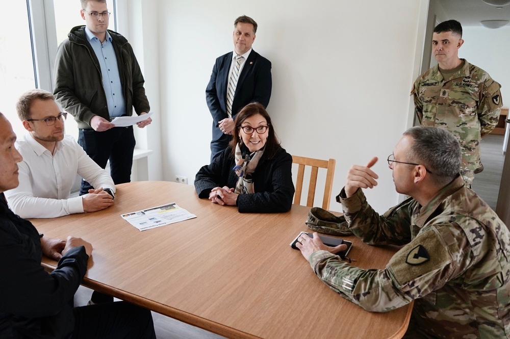 Assistant Secretary of the Army for Installations, Energy and Environment visits U.S. Army Garrison Wiesbaden