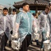 US Marines and local community volunteers help restore homes after Typhoon Hinnamnor