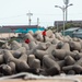 US Marines, Republic of Korea Marines and Sailors, and local community volunteers help clean the earth