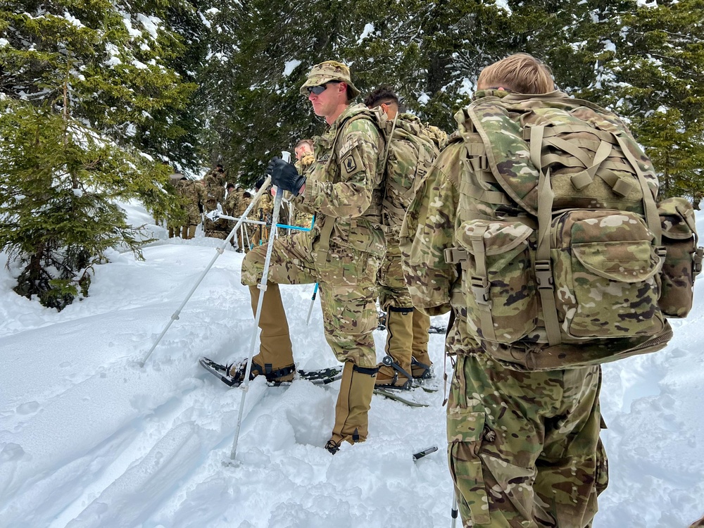 Sky Soldiers learn how to move survive fight in the Alps