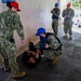 Sailors participate in an active shooter drill