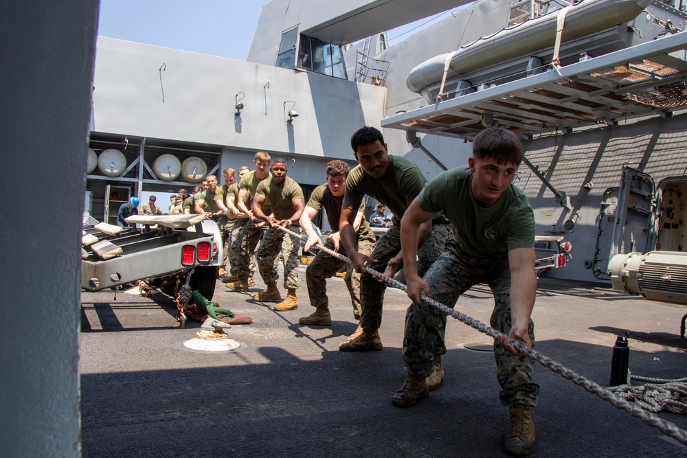 Replenishment-at-Sea with USNS Tippecanoe