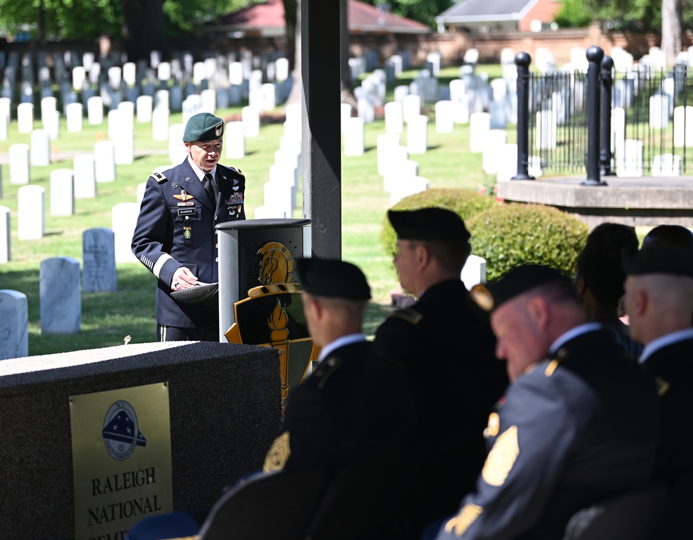 SFC William Bryant Wreath Laying Ceremony