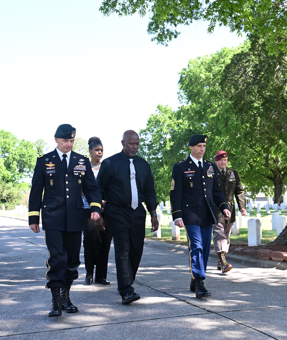 SFC William Bryant Wreath Laying Ceremony