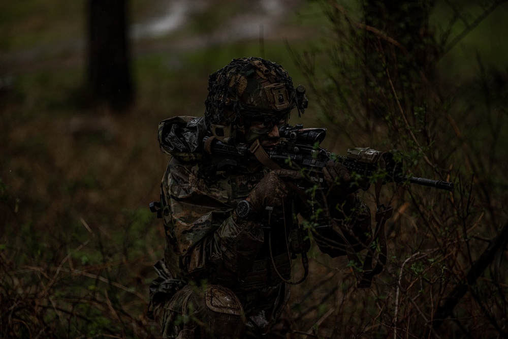 Castle Company, 54th Brigade Engineer Battalion Live Fire