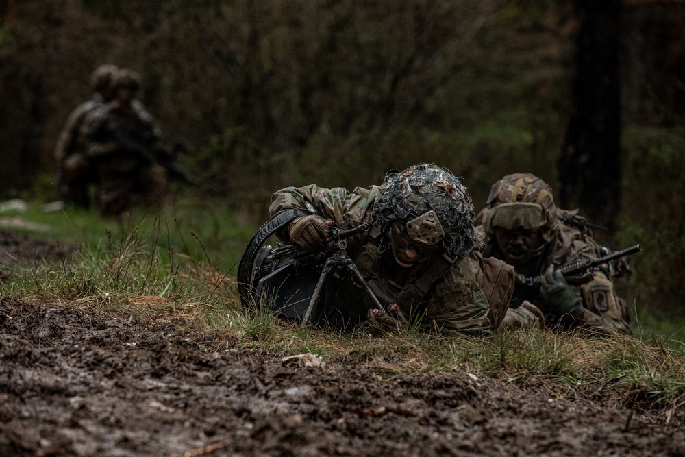 Castle Company, 54th Brigade Engineer Battalion Live Fire