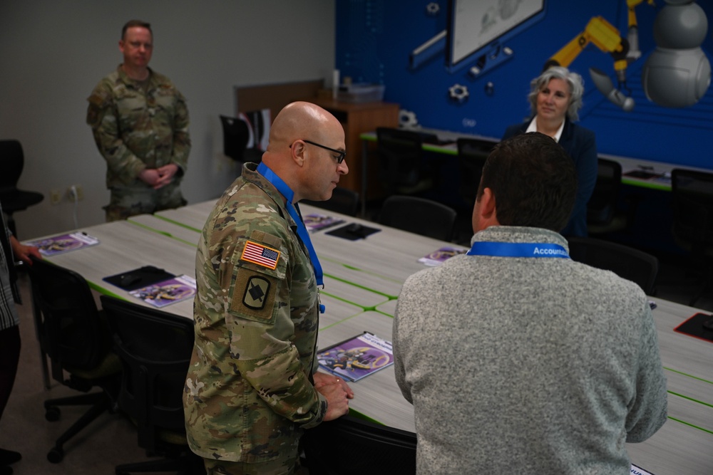 Arkansas National Guard Adjutant General visits LRAFB STARBASE