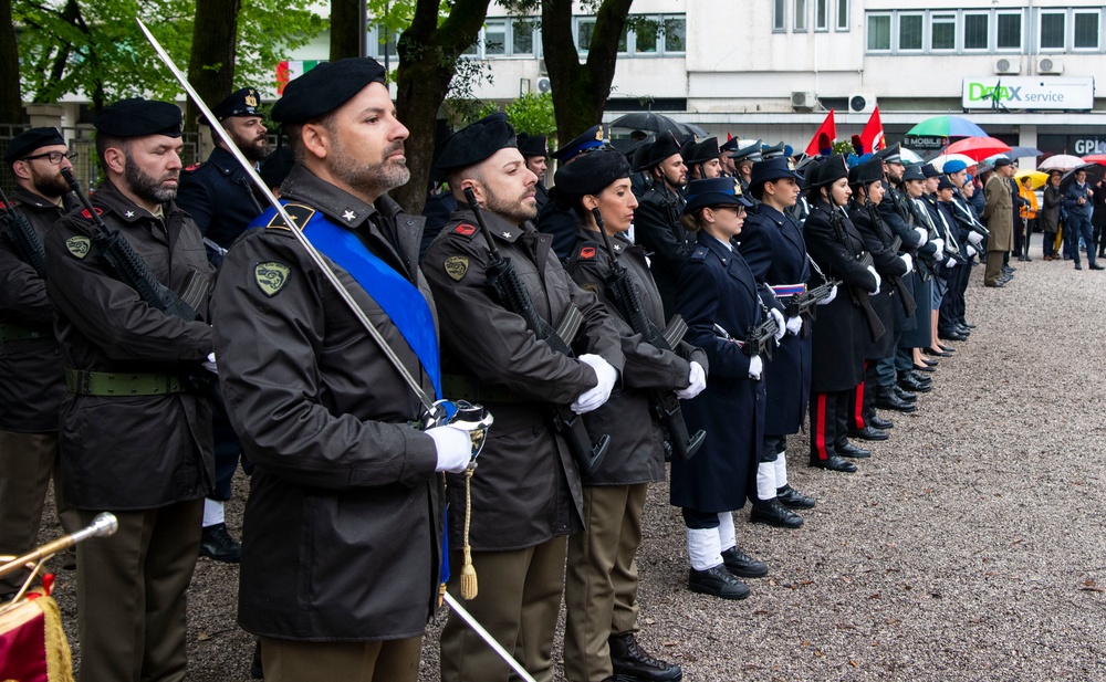 Aviano AB celebrates Liberation Day