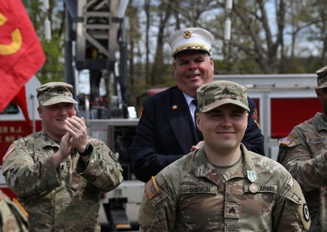 NJ Guardsman Recognized for Dedication to Volunteer Service