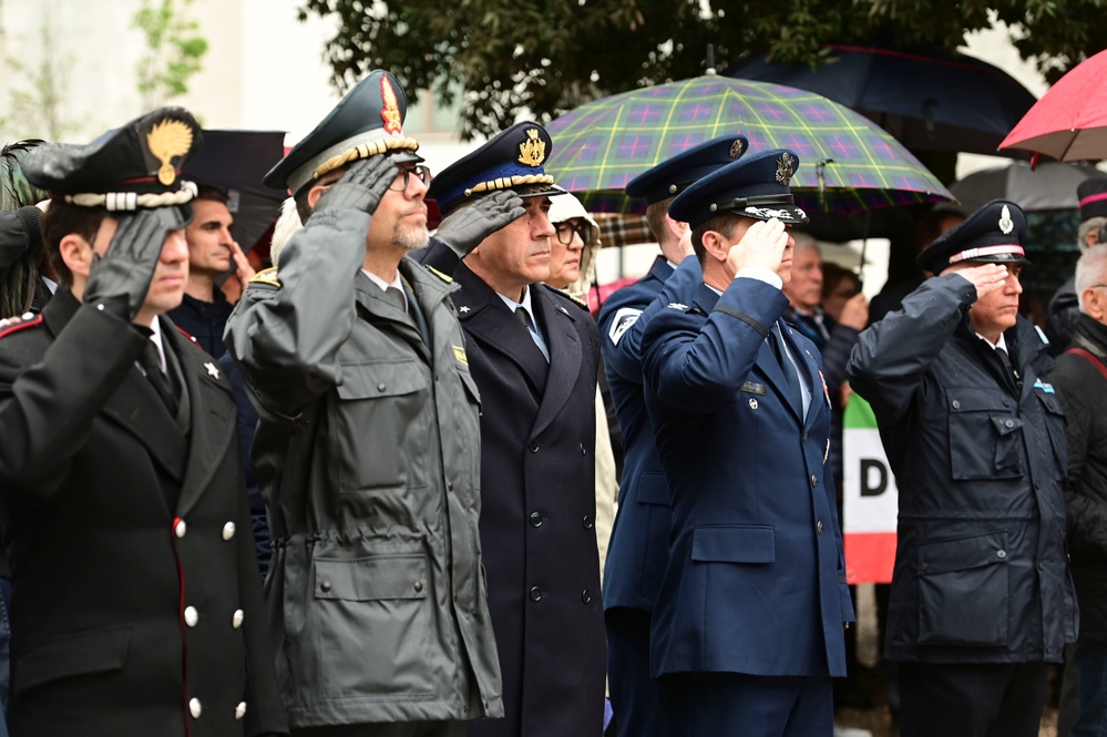 Aviano AB celebrates Liberation Day