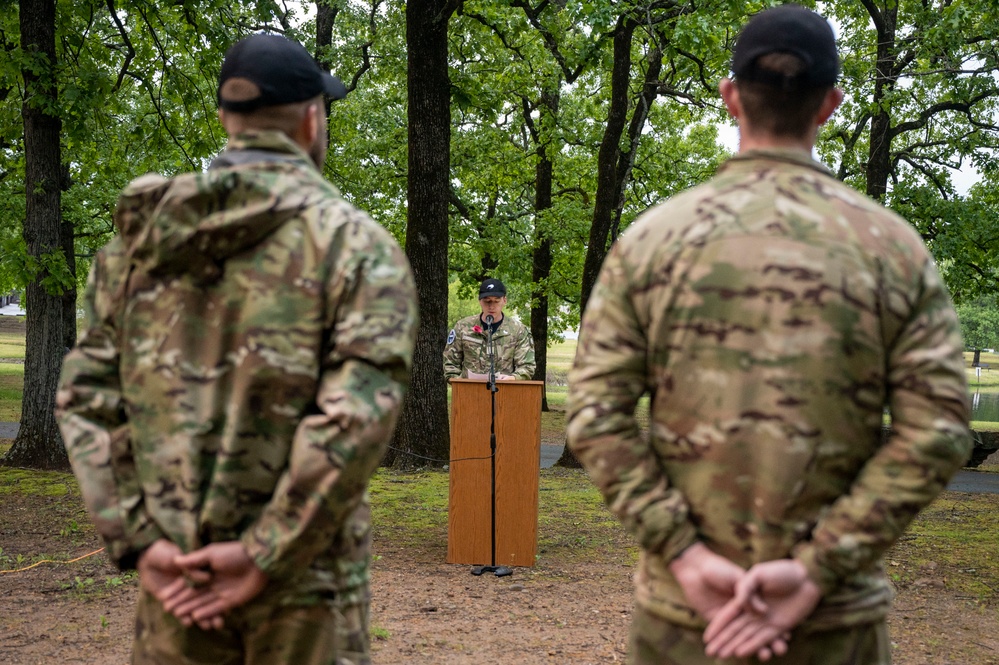 DVIDS Images LRAFB holds Anzac Day Dawn Service [Image 3 of 7]