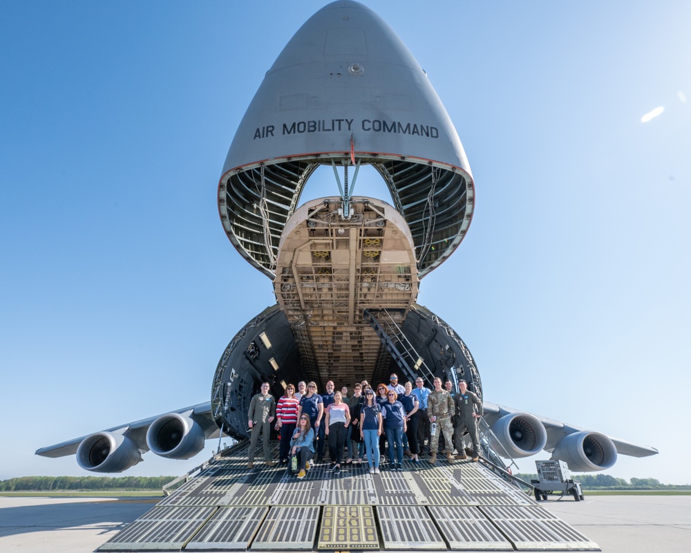 Honorary Commanders Tour the 436th Operations Group