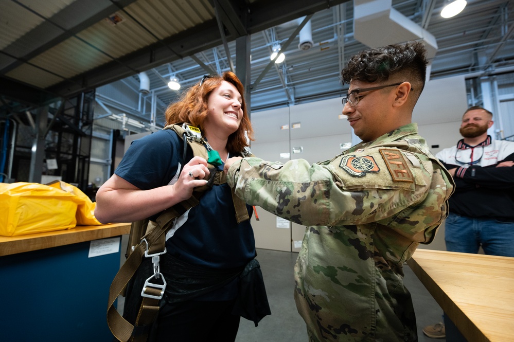 Honorary Commanders Tour the 436th Operations Group