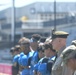 BG Collard throws opening pitch at Tarpons game